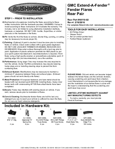 Installation Manual